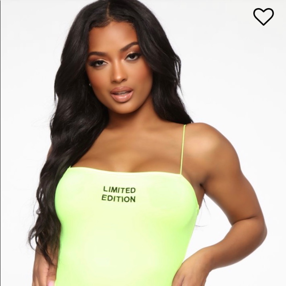 Neon bodysuit
